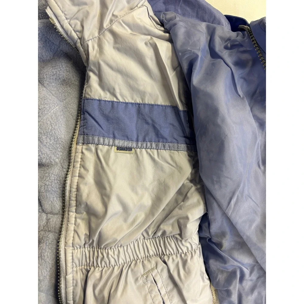 Vintage OshKosh Bgosh Kids 2 in 1 Winter puffer & lighter jacket Size 5